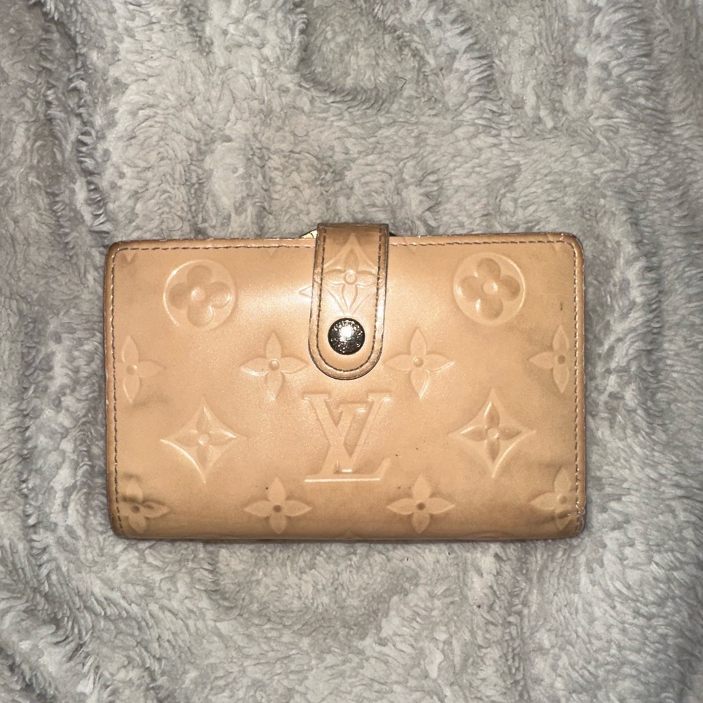 Louis Vuitton Beige Monogram Wallet